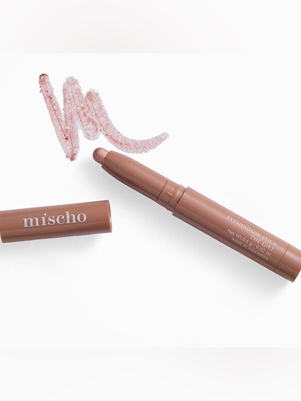 Mischo Cream Eyeshadow Stick - Warm Nude Pink
